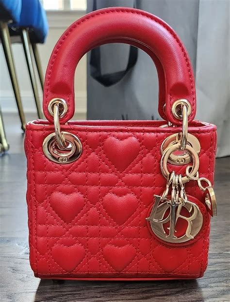 dior heart bag